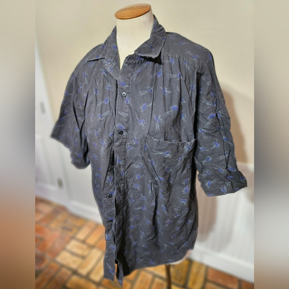 VTG 90s Bristol Bay Button Up Shirt Large
